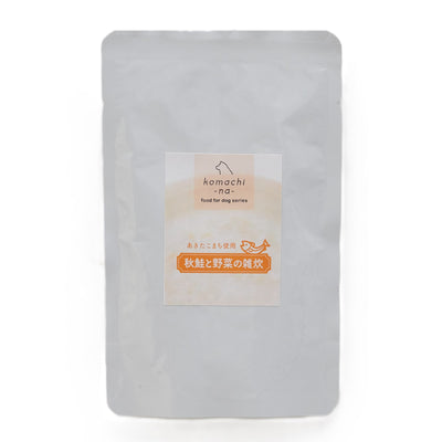 あきたこまちと秋鮭の雑炊（野菜入り）