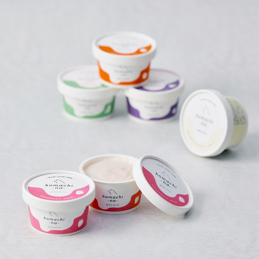 冷凍＞ライスミルクジェラート〈秋田産ヤギミルク〉 – komachi-na