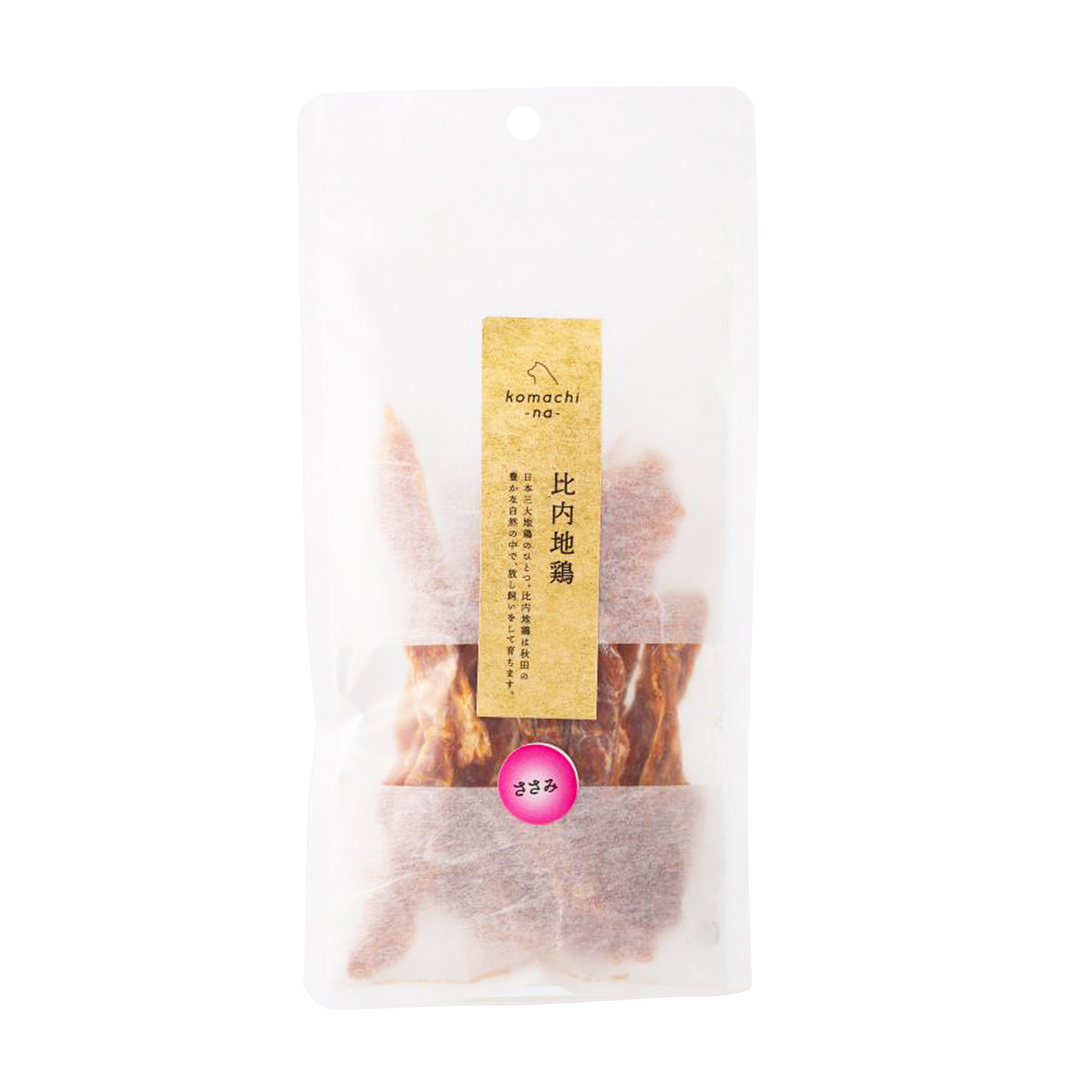 ジャーキー 【プレミアム】比内地鶏ささみ – komachi-na
