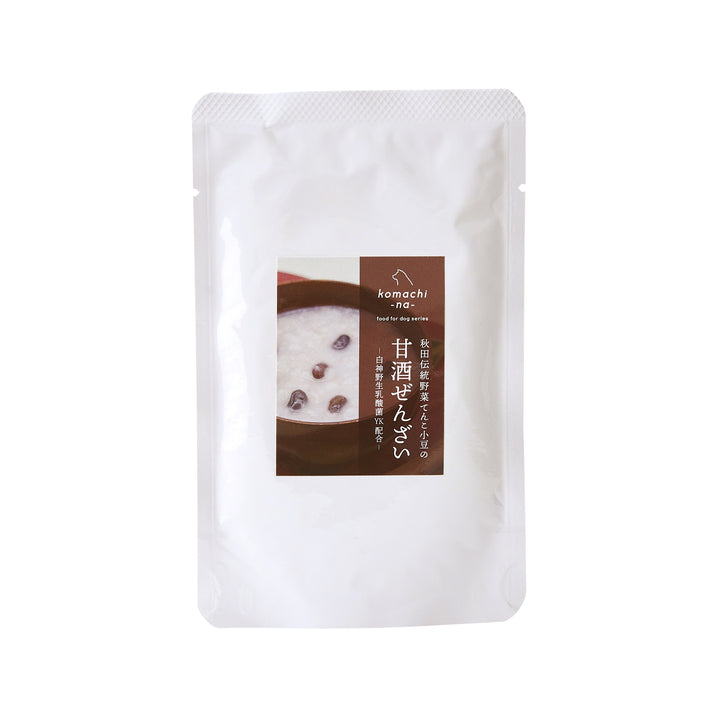 てんこ小豆 てんこ小豆の甘酒ぜんざい – komachi-na